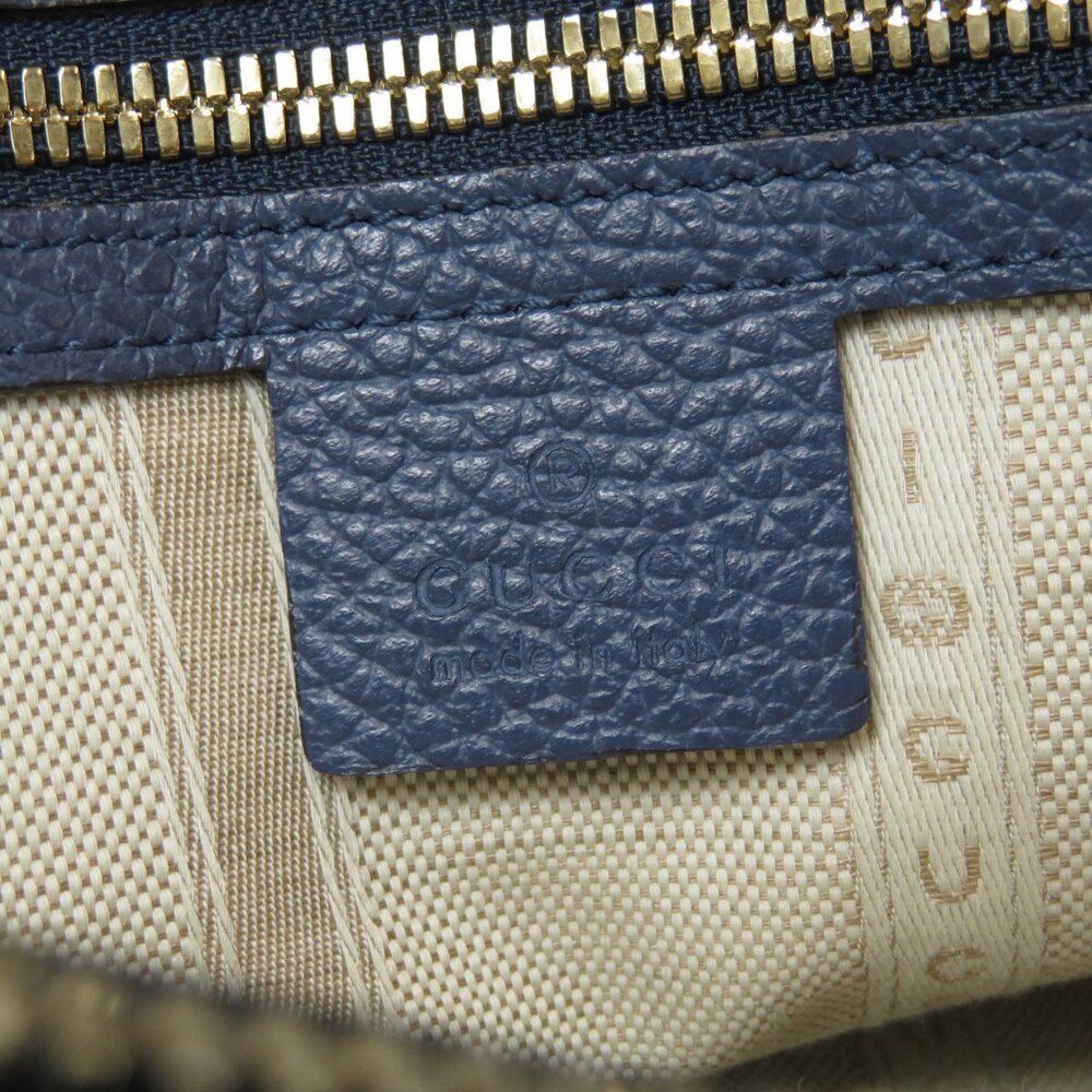 Gucci Logo Calfskin Tote Bag - Picture 6 of 11